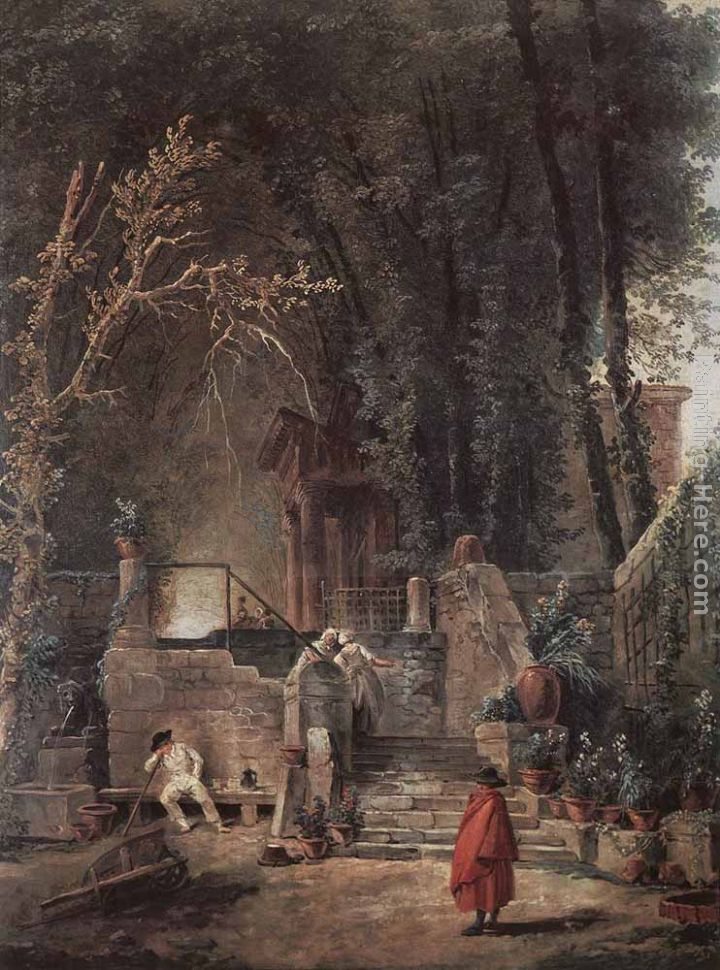 Hubert Robert Italian Park